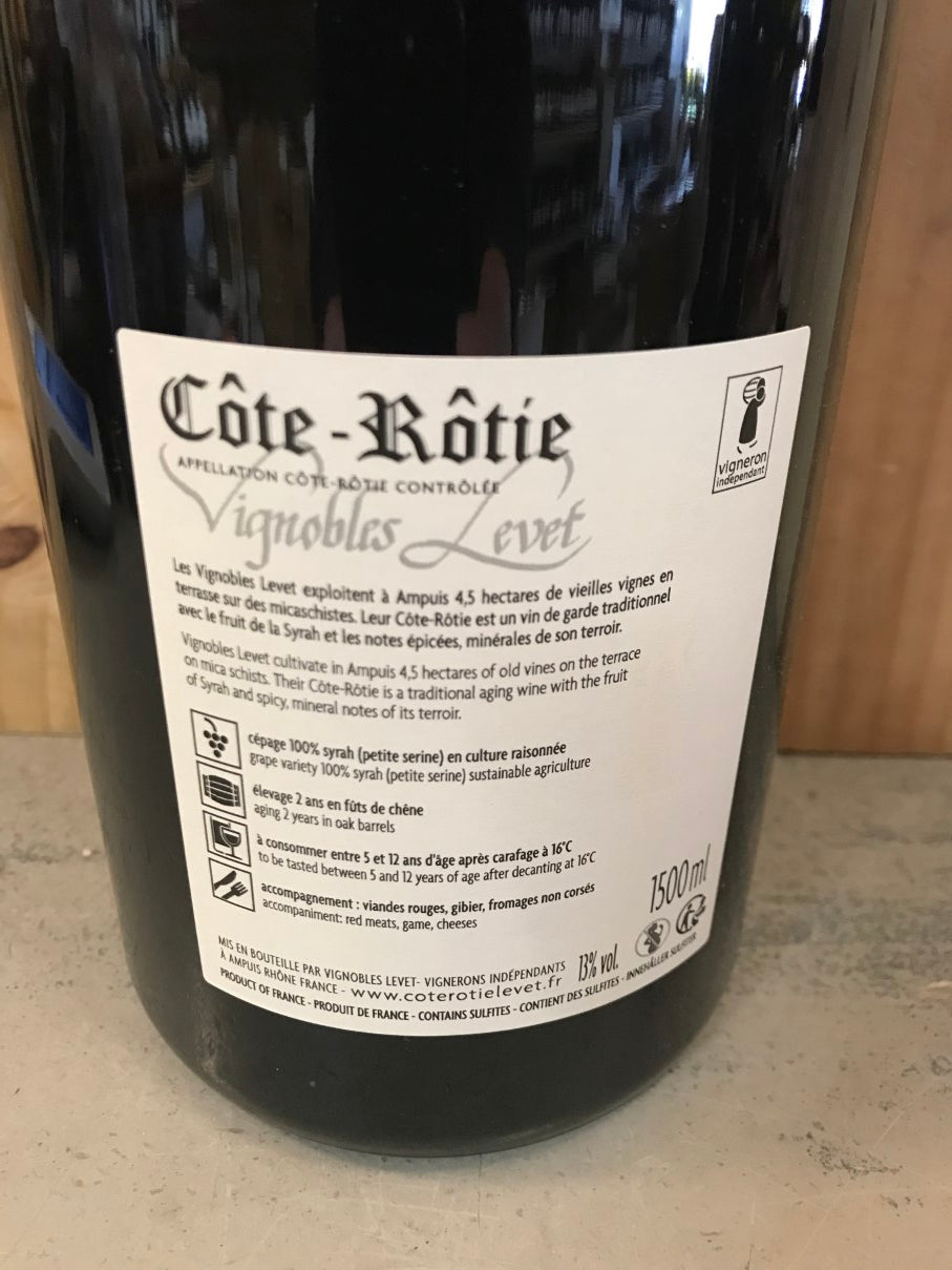 AGNES LEVET Côte Rôtie Améthyste 2021 150cl Magnum Rouge