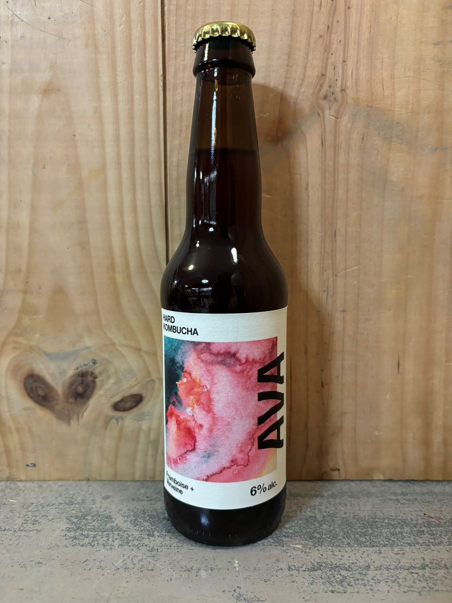 AVA Framboise + Verveine 6° Hard Kombucha 33cl Sud-Ouest France