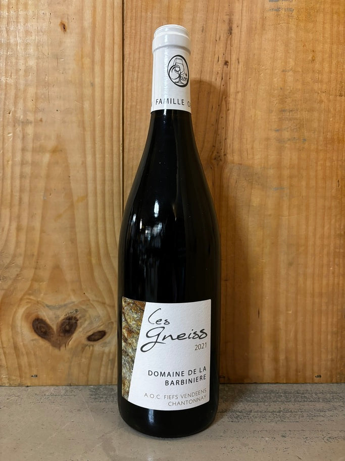 BARBINIERE Les Gneiss 2021 Fiefs Vendéens Chantonnay 75cl Rouge
