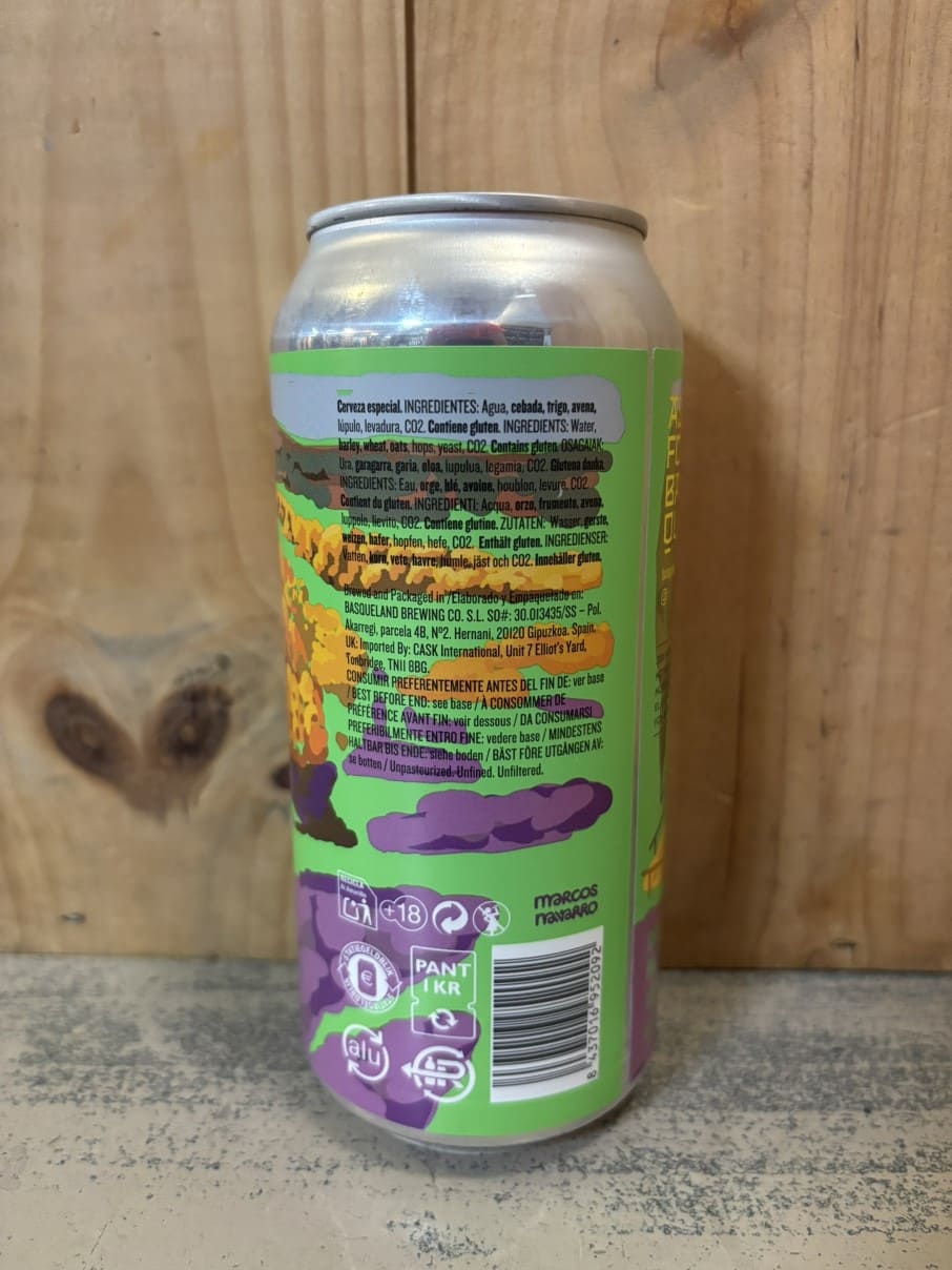 BASQUELAND Vermont 5,5° Hazy IPA Can 44cl Hernani Espagne