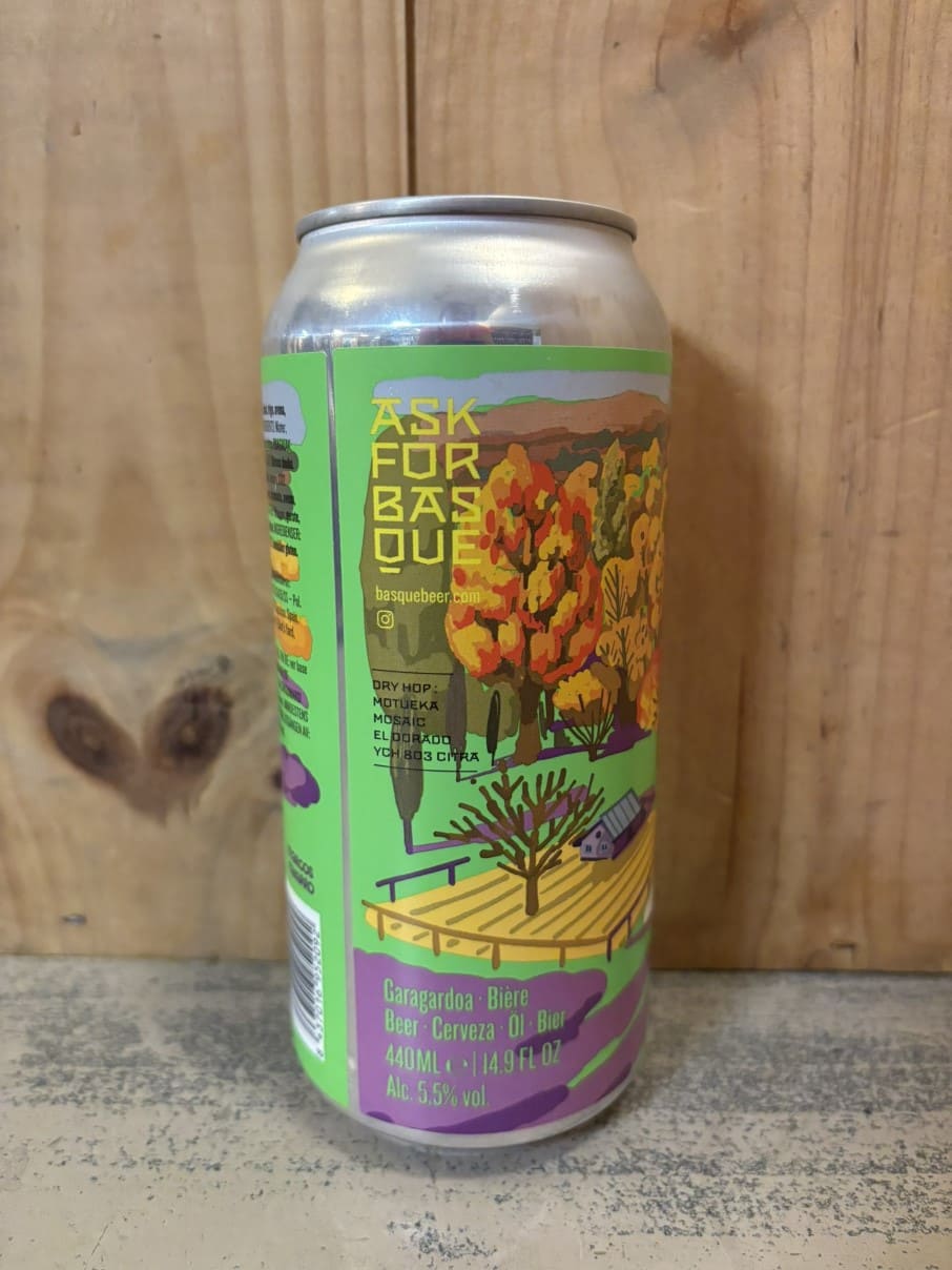 BASQUELAND Vermont 5,5° Hazy IPA Can 44cl Hernani Espagne