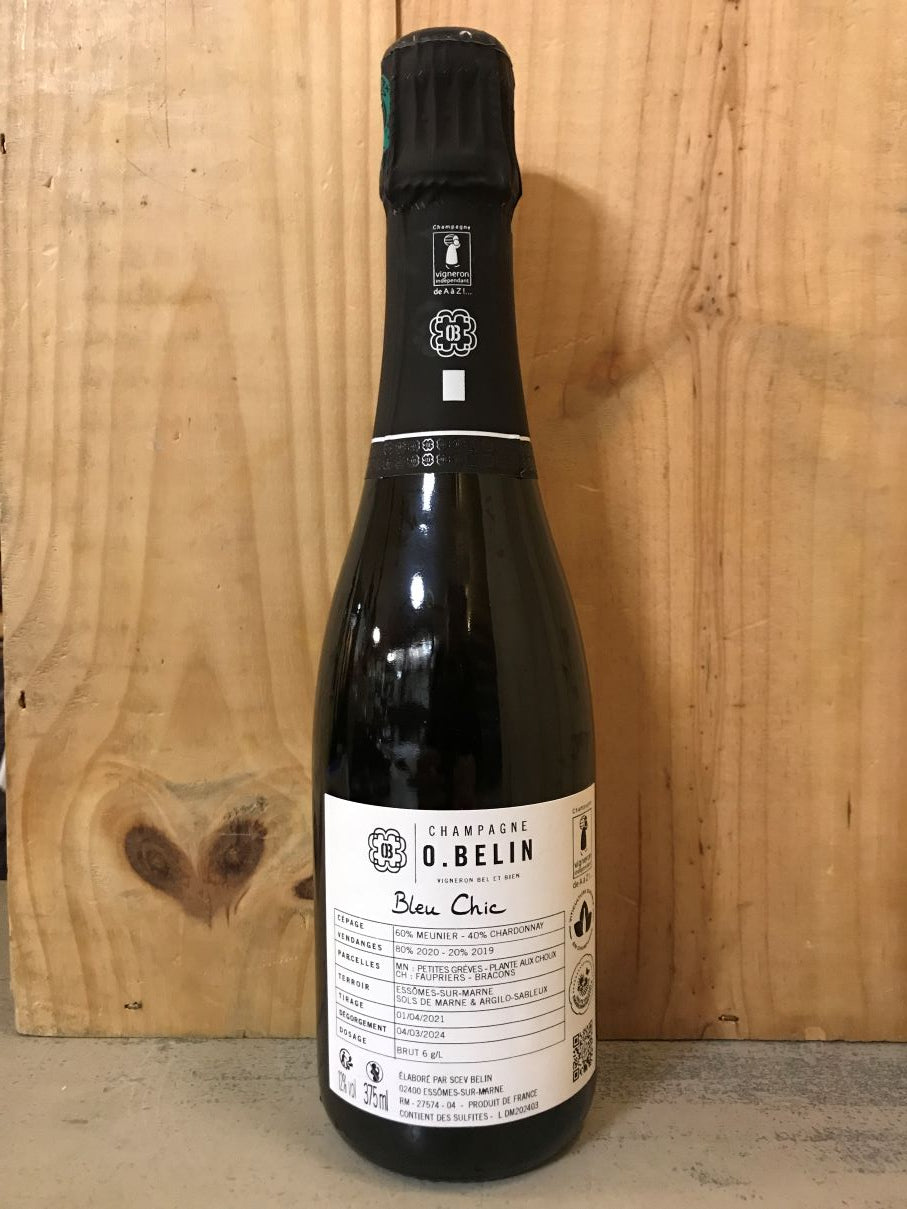 BELIN Bleu Chic Champagne Brut 37,5cl Blanc