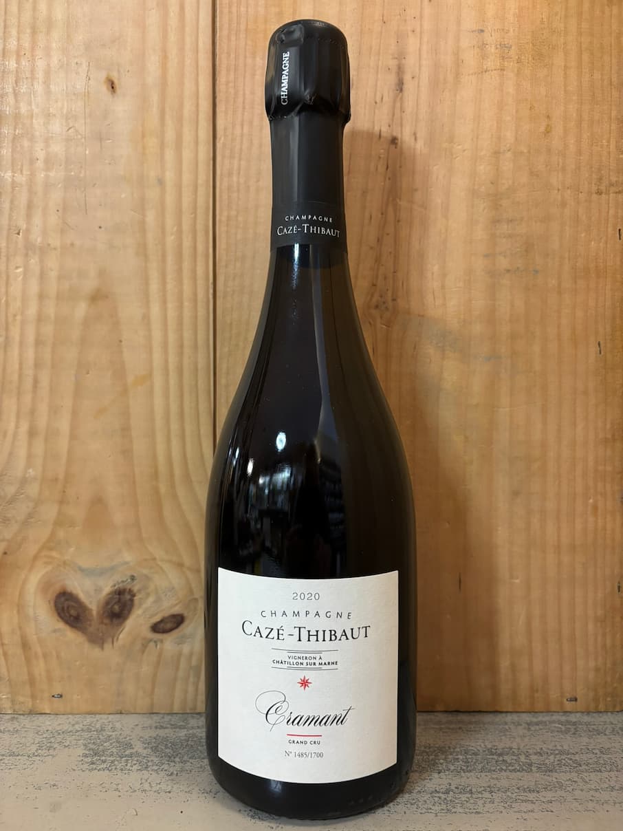 CAZE-THIBAUT Cramant Grand Cru 2020 Champagne Brut Nature 75cl Blanc