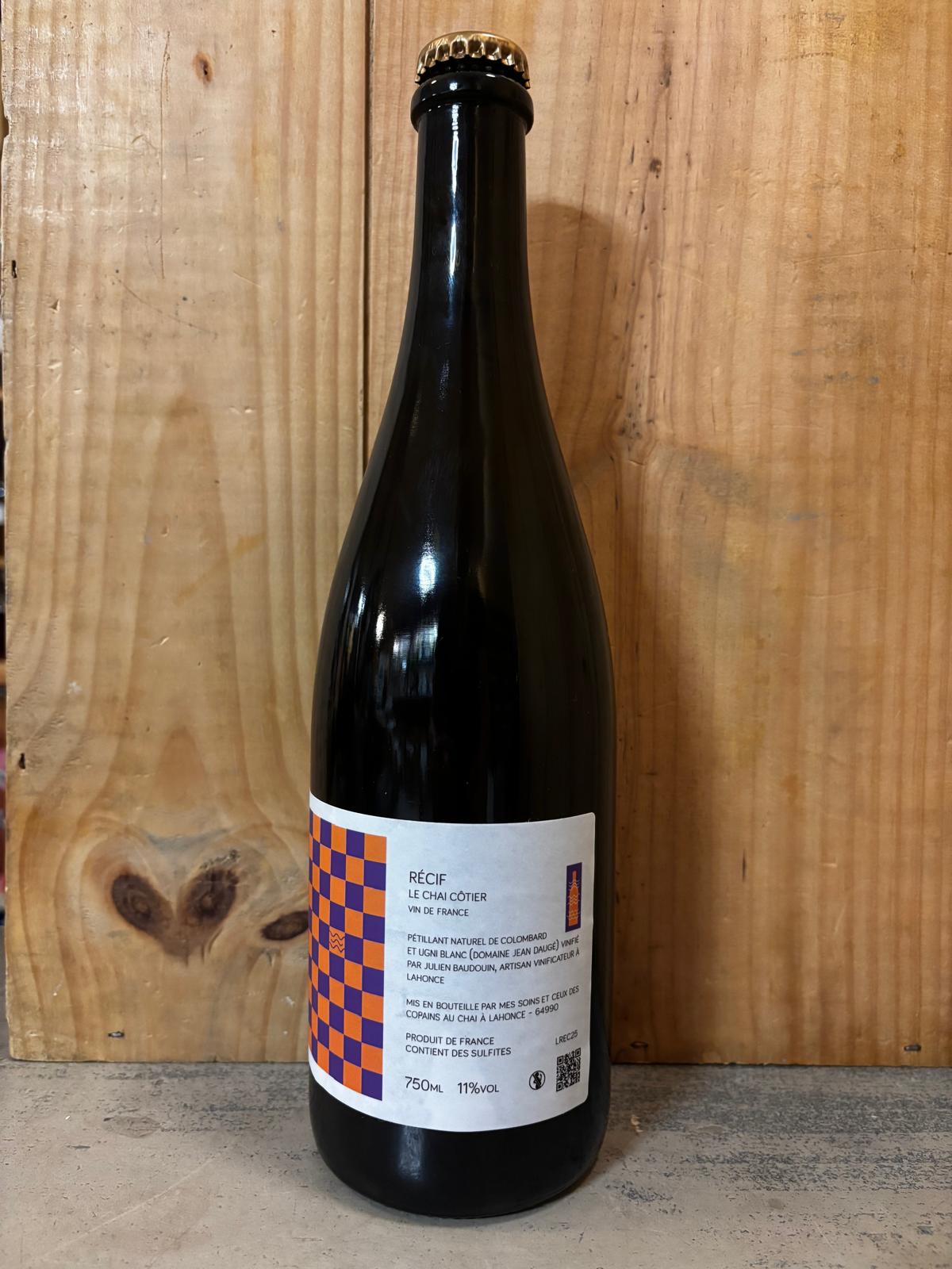 CHAI CÔTIER Récif Pet Nat 2025 VdF 75cl Blanc Pétillant