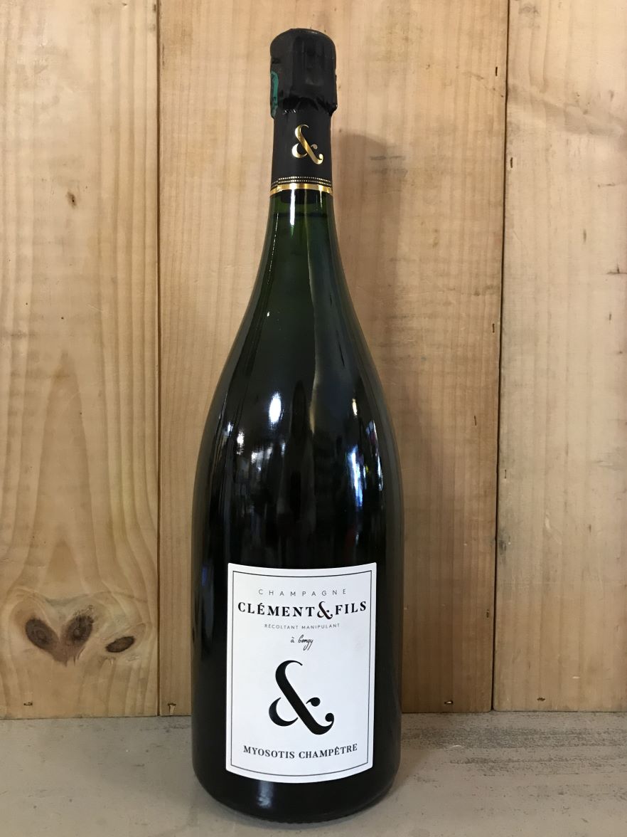 CLEMENT Aurélien Myosotis Champêtre Extra Brut base2018 Champagne 150cl Magnum Blanc