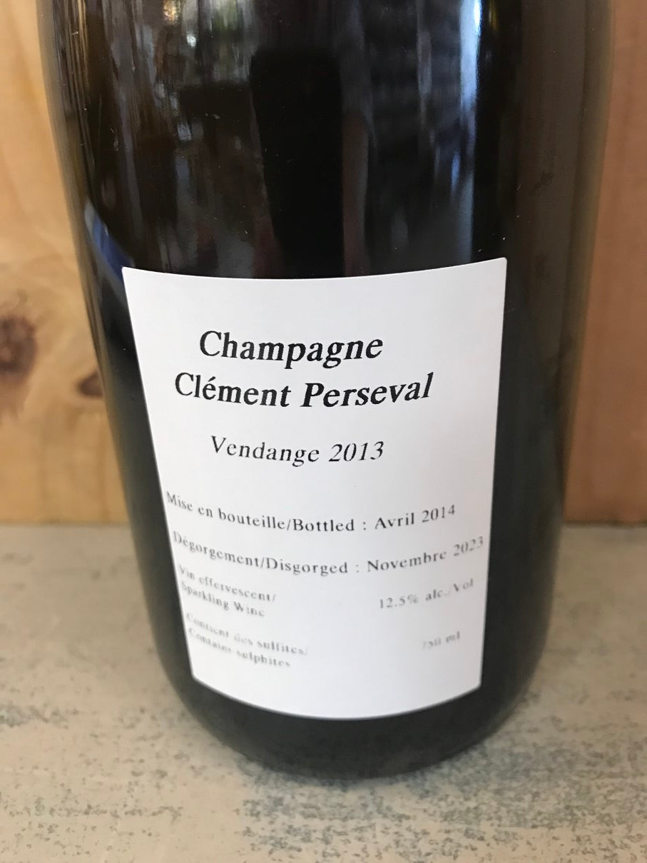 CLEMENT PERSEVAL Millésime 2013 1er Cru Champagne Extra Brut 75cl Blanc - 1Sem 2024