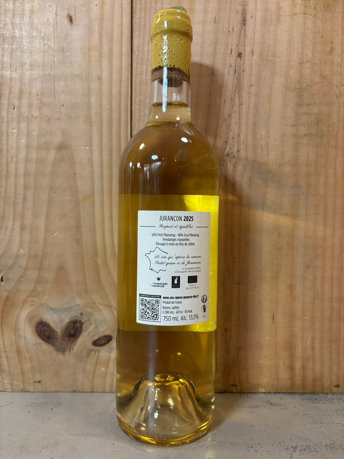 CLOS LABREE Jurançon 2025 Jurançon 75cl Blanc doux