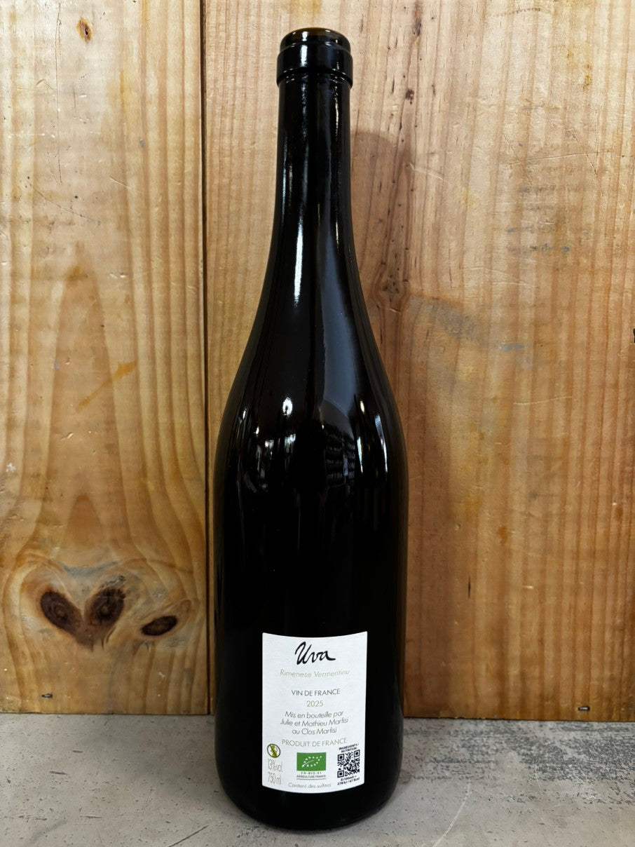 CLOS MARFISI Uva 2025 Vin de France (Patrimonio) Corse 75cl Blanc