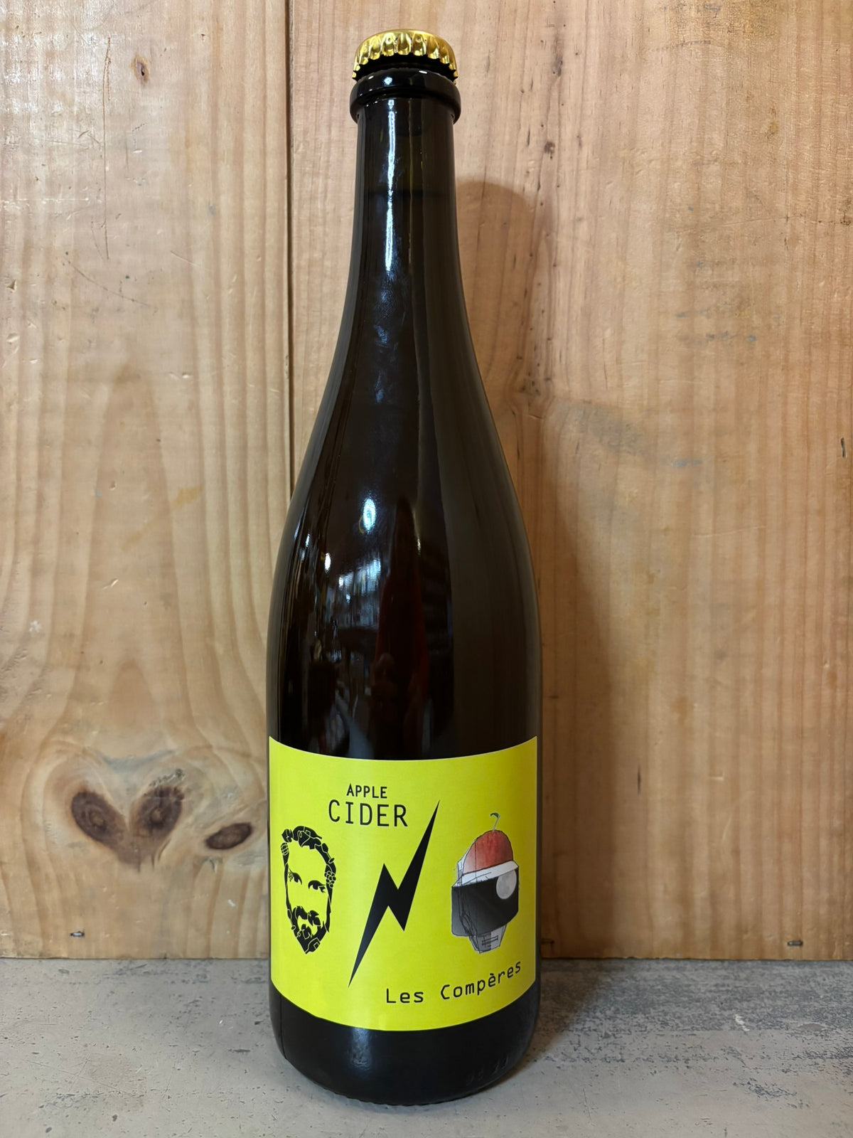 DELETTRE Cidre Nature Les Compères 75cl Normandie France