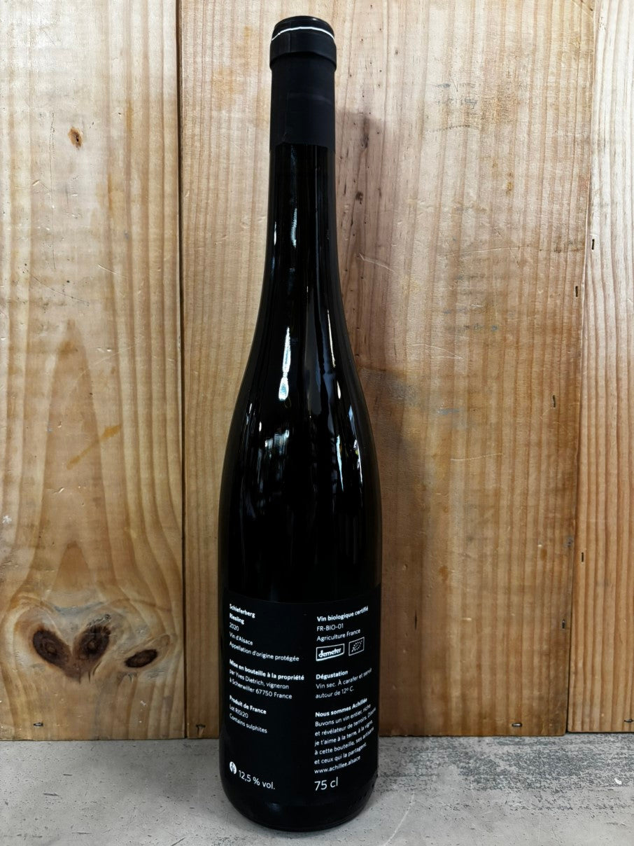 DOMAINE ACHILLÉE Riesling Schieferberg 2020 Alsace 75cl Blanc