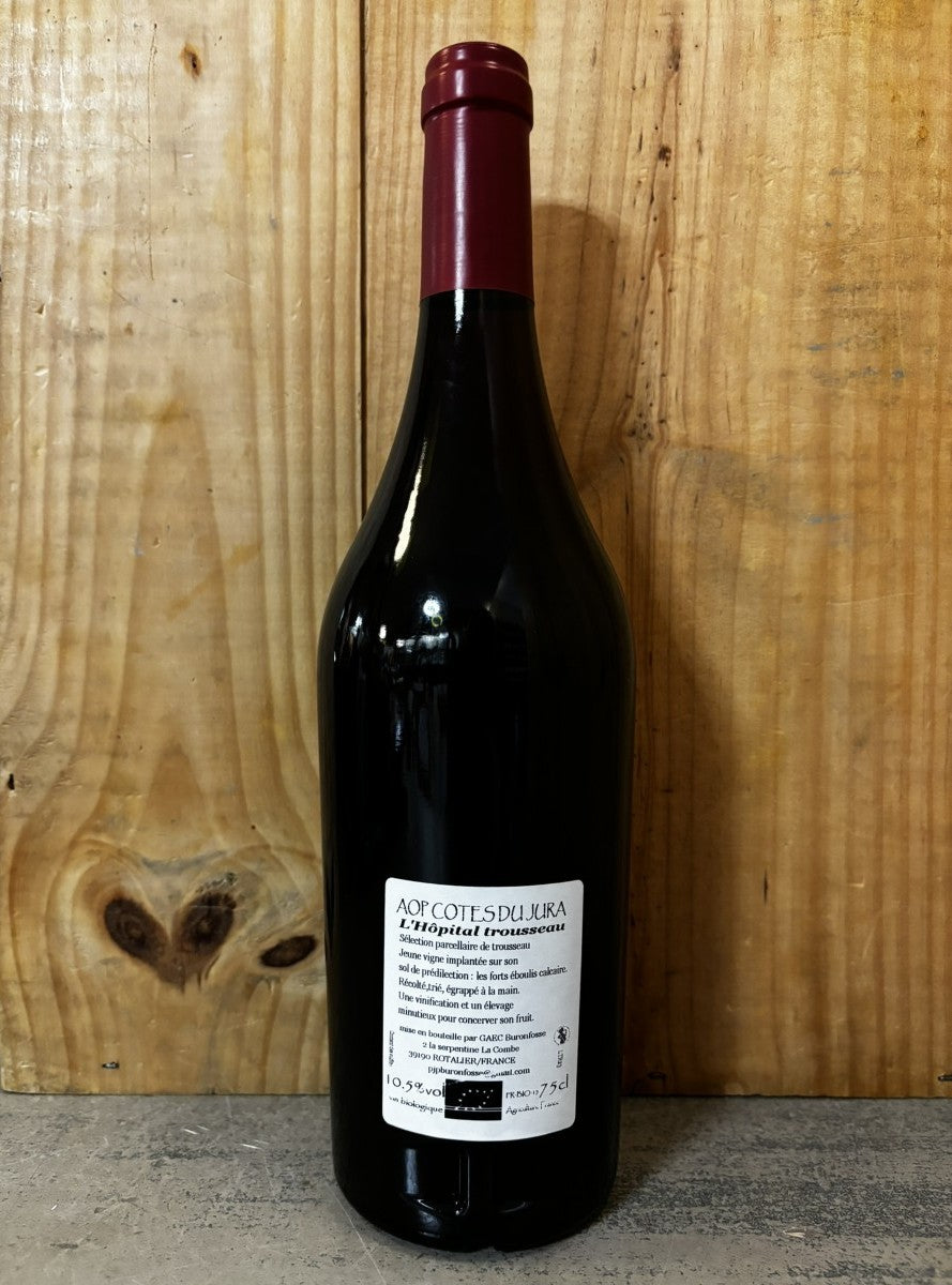 DOMAINE BURONFOSSE L'Hopital Trousseau 2023 Côtes du Jura 75cl Red