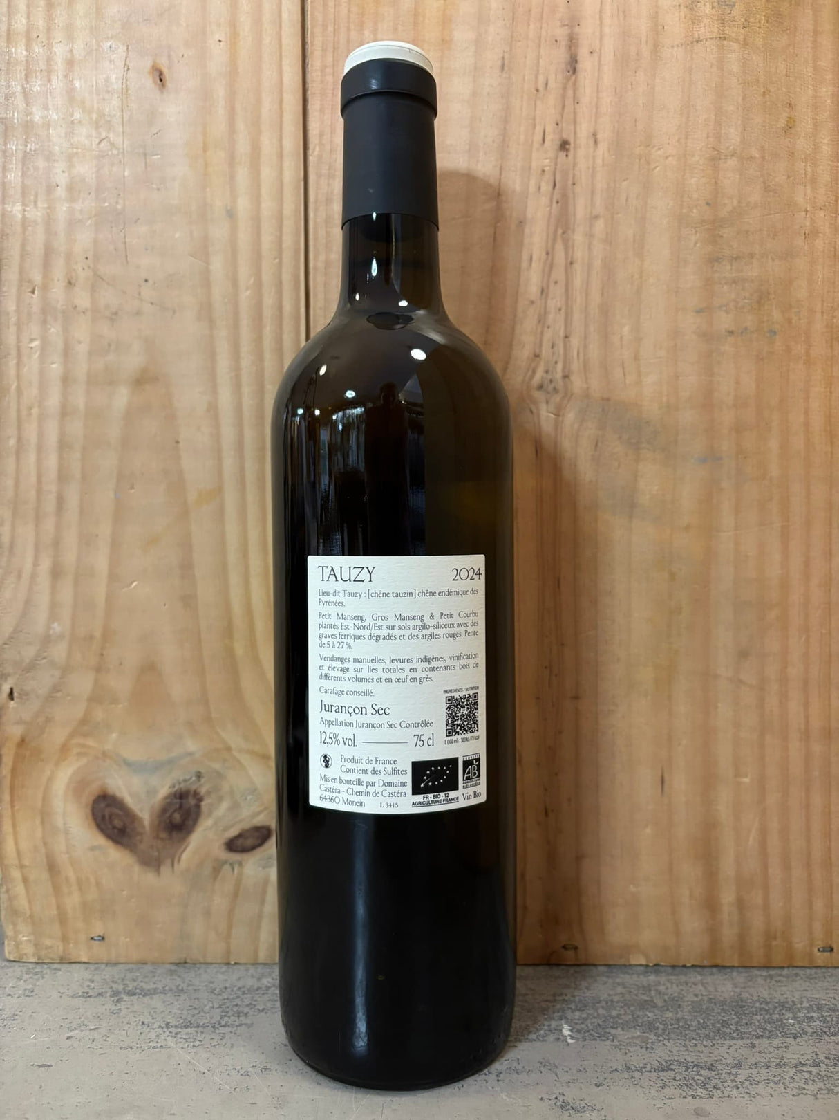 DOMAINE CASTERA Tauzy 2024 Jurançon Sec 75cl Blanc