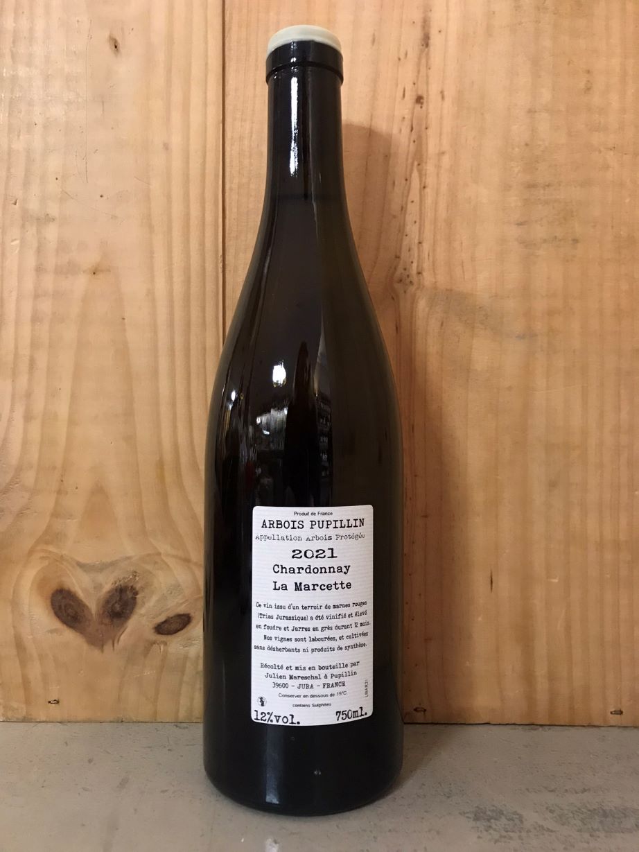DOMAINE DE LA BORDE Chardonnay La Marcette 2021 Arbois Pupillin 75cl Blanc