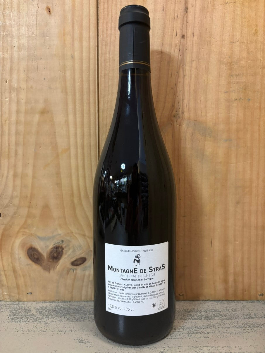 DOMAINE DES TROUILLERES Montagne de Stras 2023 Vin de France (Auvergne) 75cl Rouge