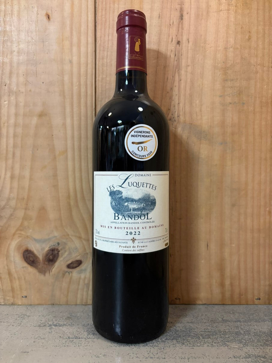 DOMAINE LES LUQUETTES Bandol 2022 75cl Rouge