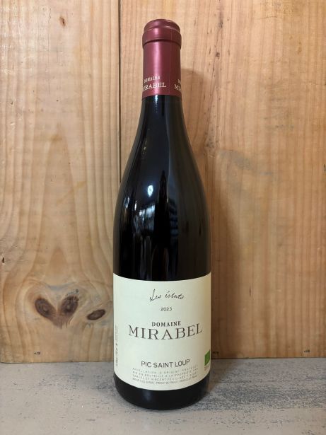 DOMAINE MIRABEL Les Eclats 2023 Pic Saint Loup 75cl Rouge