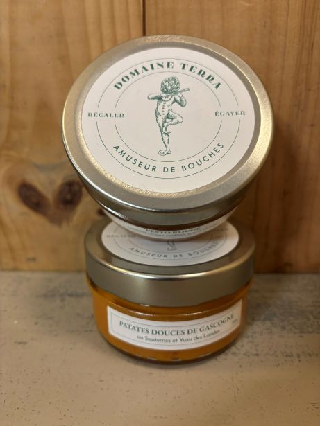 DOMAINE TERRA Patates douces au Sauternes & Yuzu des Landes 130g