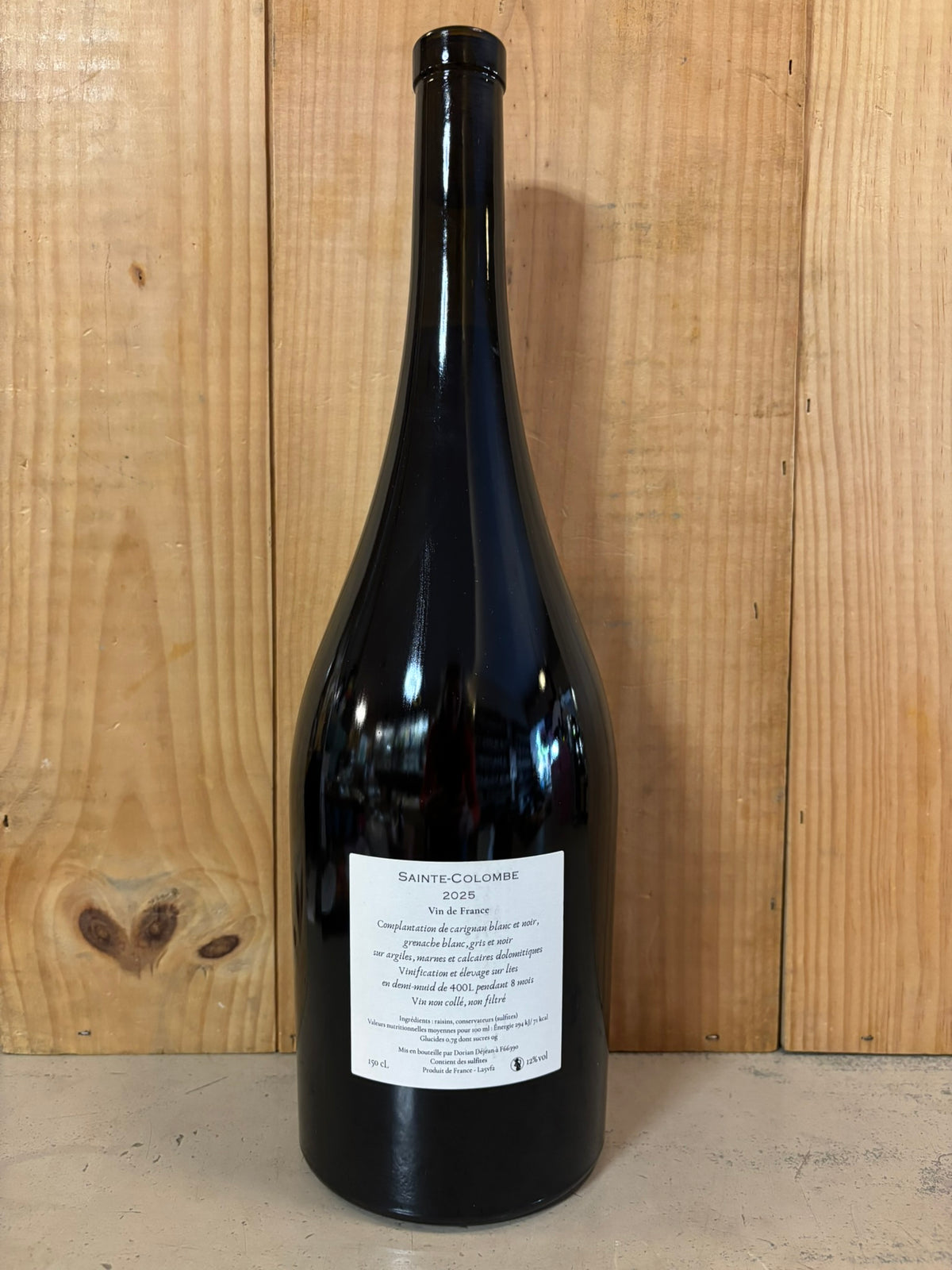 DORIAN DEJEAN Sainte Colombe 2025 VDF (Côtes Catalanes) Magnum 150cl Blouge