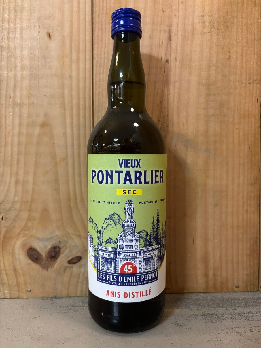 EMILE PERNOT Vieux Pontarlier SEC 45° 1L Apéritif Anisé