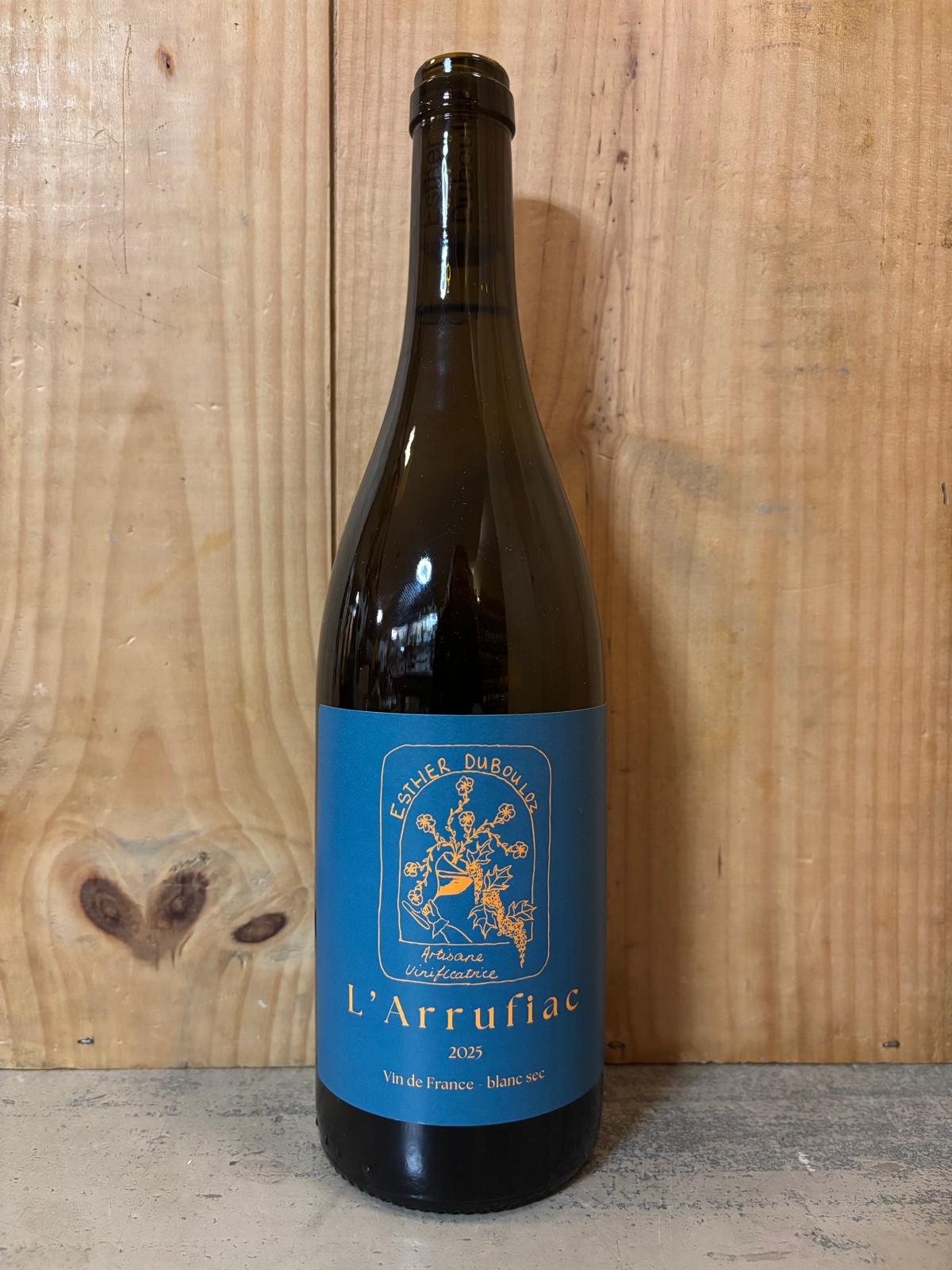ESTHER DUBOULOZ L Arrufiac 2025 Vin de France 75cl Blanc sec