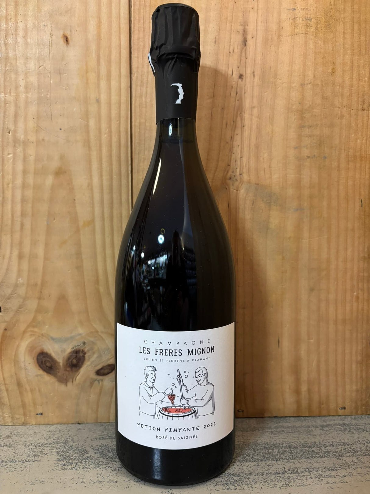 FRERES MIGNON Potion Pimpante 2021 Premier Cru Rosé Extra Brut Champagne 75cl Rosé 2Sem 2025
