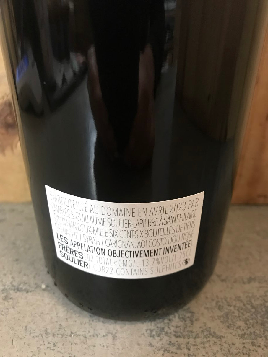 FRERES SOULIER Costo Dou Rose 2022 Vin de France (Gard) 75cl Rouge
