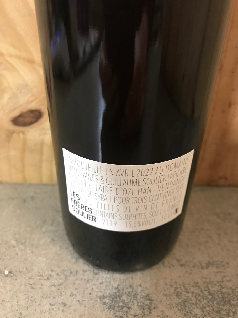 FRERES SOULIER Vendanges Tardives 2019 Vin de France (Gard) 50cl Macération