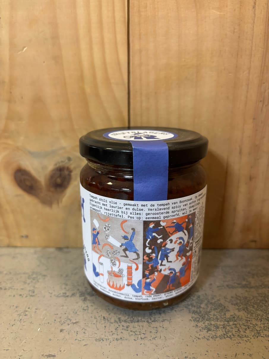 FRUITSLAGERS Tempeh Chili Oil Condiment 217g