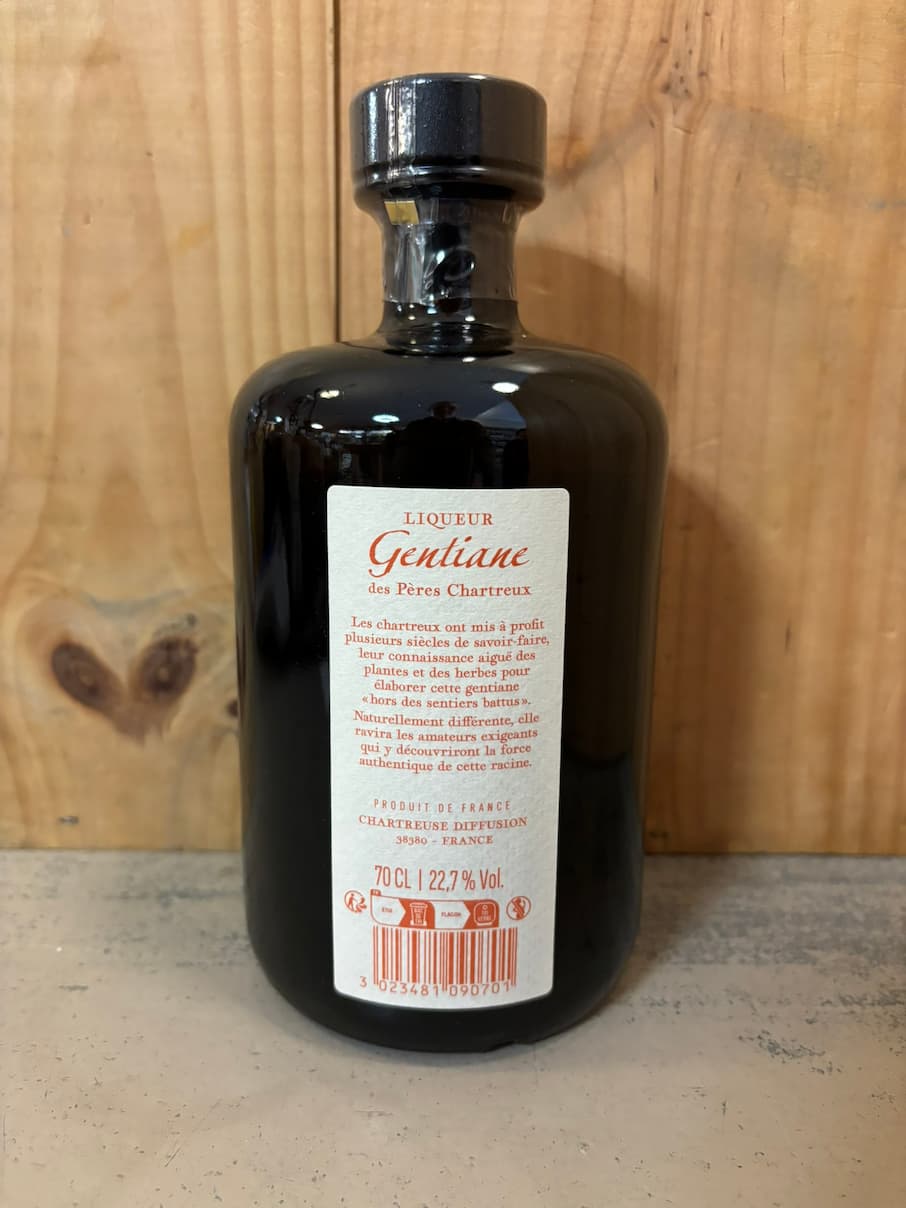 GRANDE CHARTREUSE Liqueur de Gentiane des Pères Chartreux 22,7° 70cl