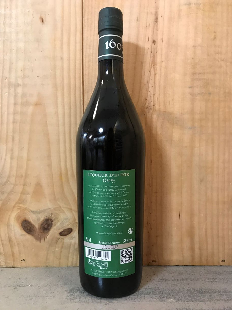 GRANDE CHARTREUSE Liqueur d'Elixir 1605 56° 70cl