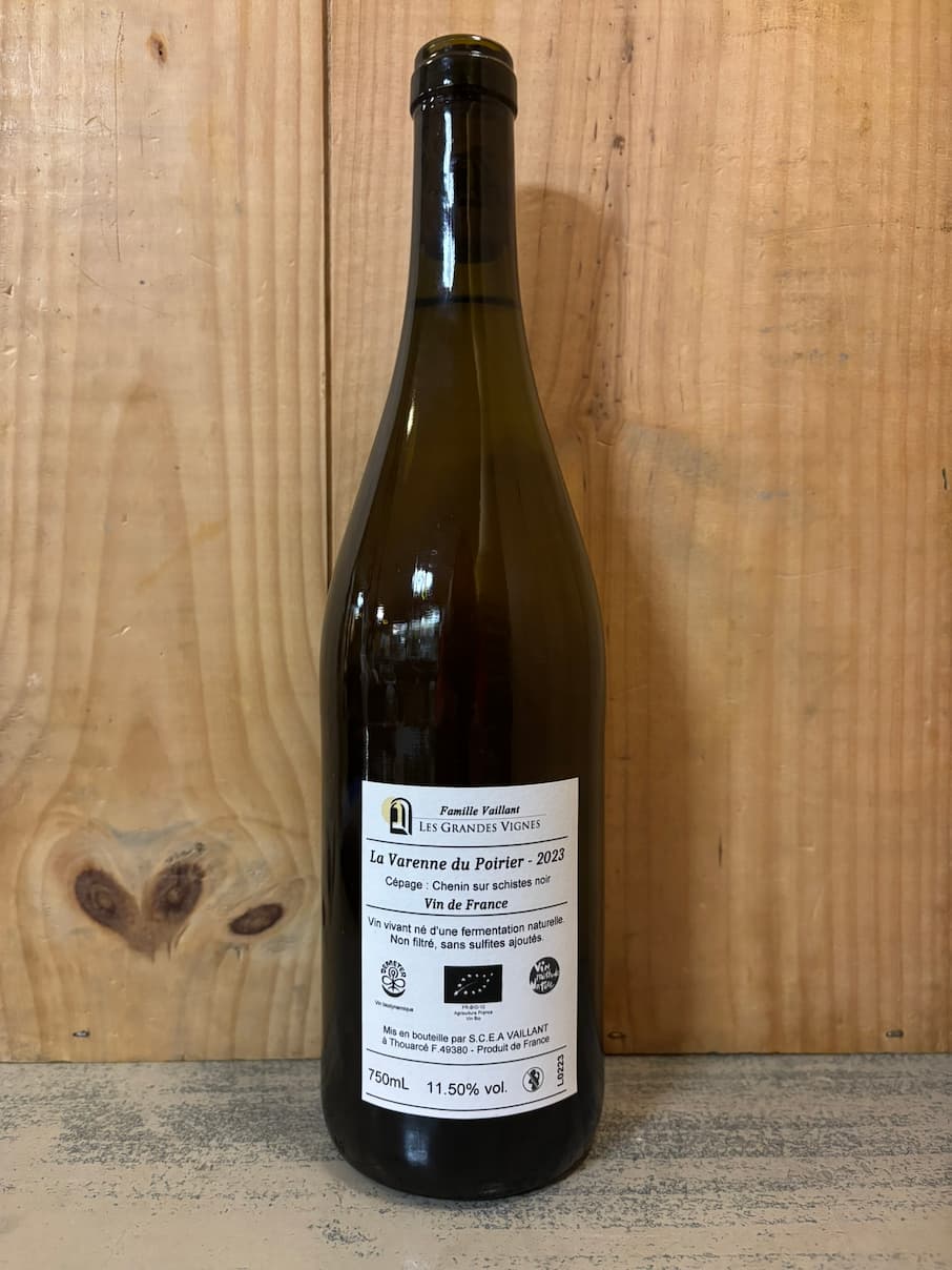 GRANDES VIGNES La Varenne du Poirier 2023 VdF (Anjou) 75cl Blanc