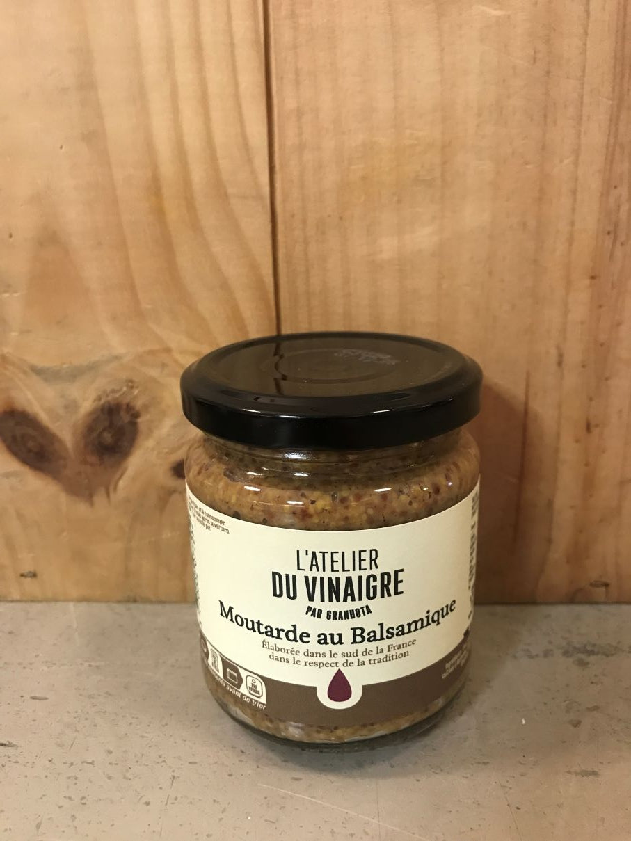 GRANHOTA Moutarde à l'ancienne au vinaigre Balsamique 200gr