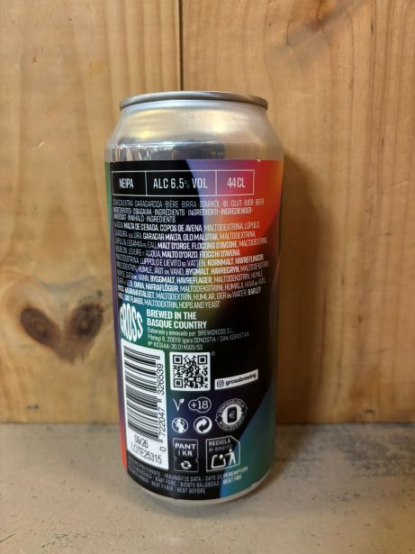 GROSS Stendec Cat 6,5° NEIPA Can 44cl San Sebastian Espagne