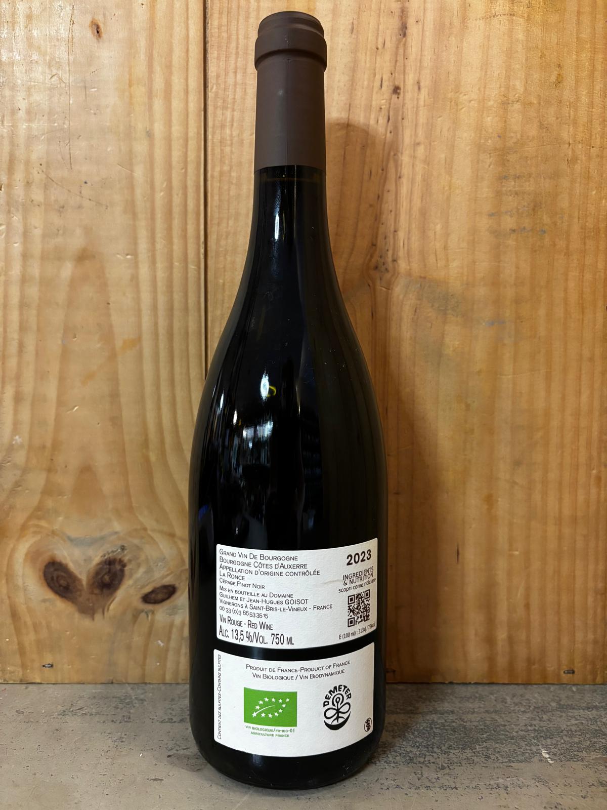 GUILHEM & JH GOISOT Côtes d'Auxerre La Ronce 2023 75cl Rouge