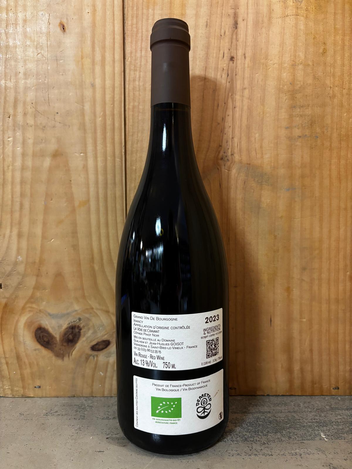 GUILHEM & JH GOISOT Irancy La Voie de Cravant 2022 75cl Rouge