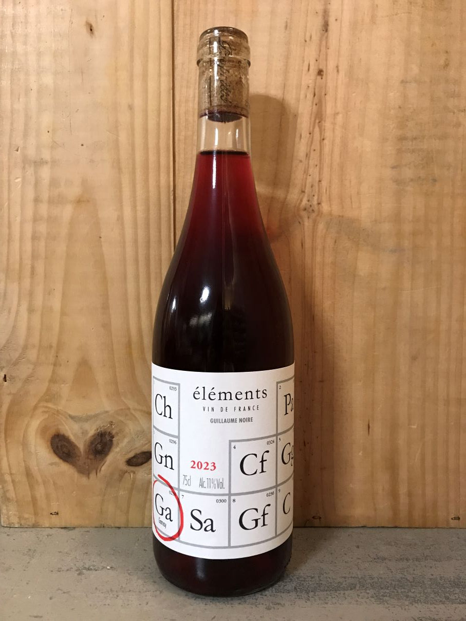 GUILLAUME NOIRE ELEMENTS Ga 2023 VdF (Anjou) 75cl Rouge