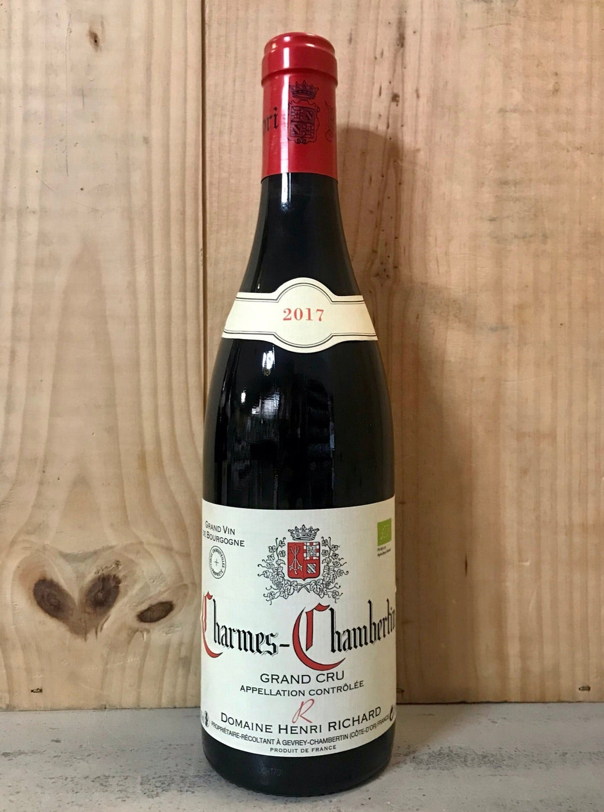 HENRI RICHARD Grand Cru Charmes Chambertin 2017 75cl Rouge