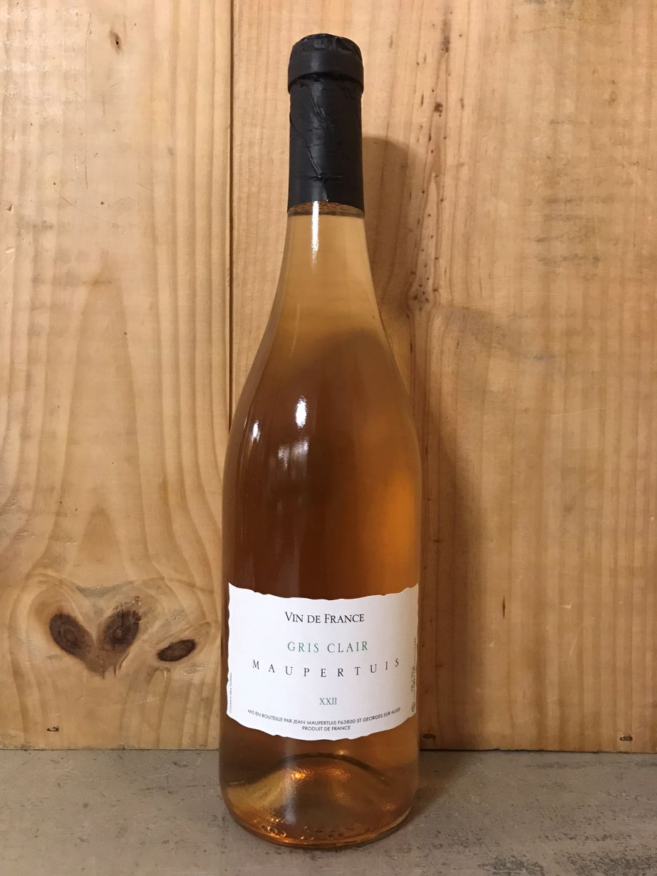 JEAN MAUPERTUIS Rosé Gris Clair 2022 VdF (Auvergne) 75cl Rosé