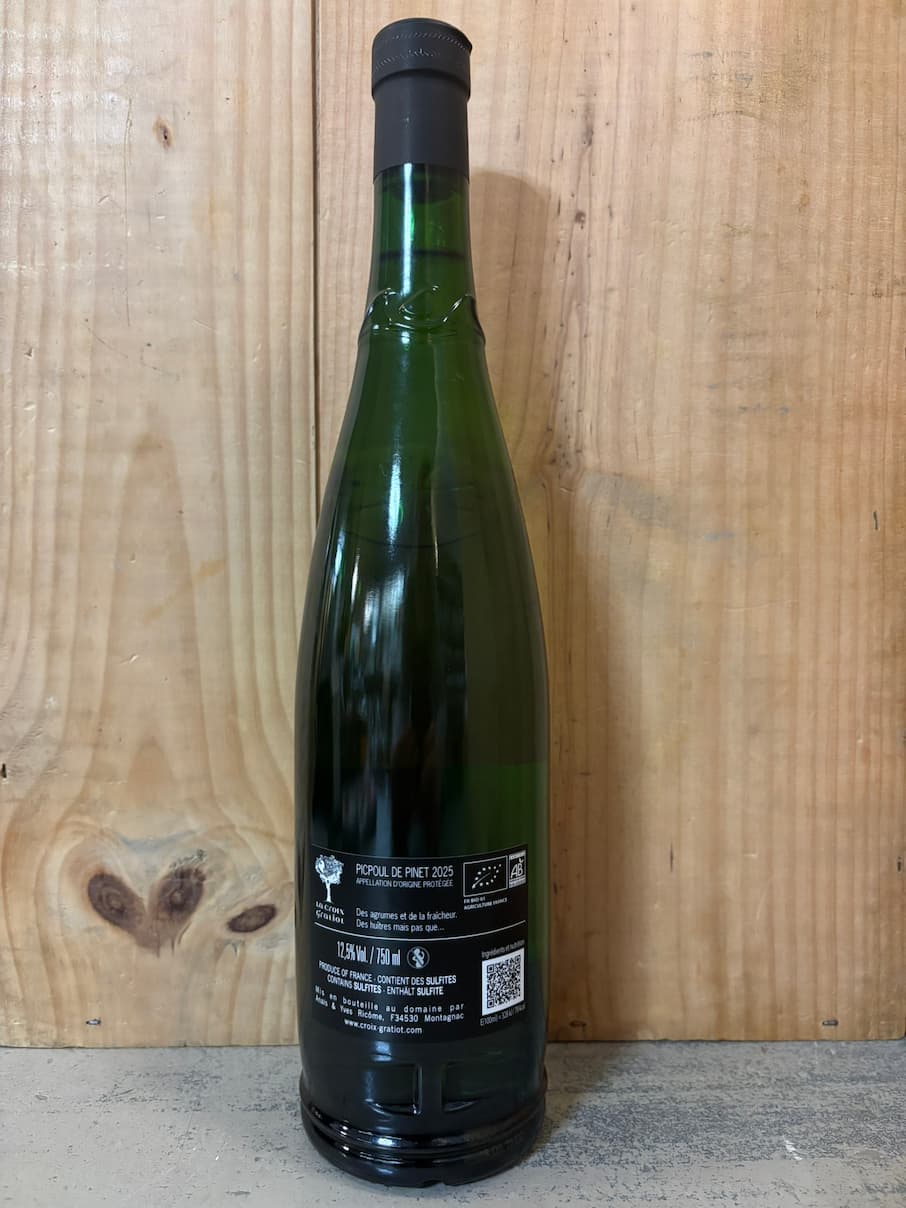 LA CROIX GRATIOT Picpoul de Pinet 2025 75cl Blanc