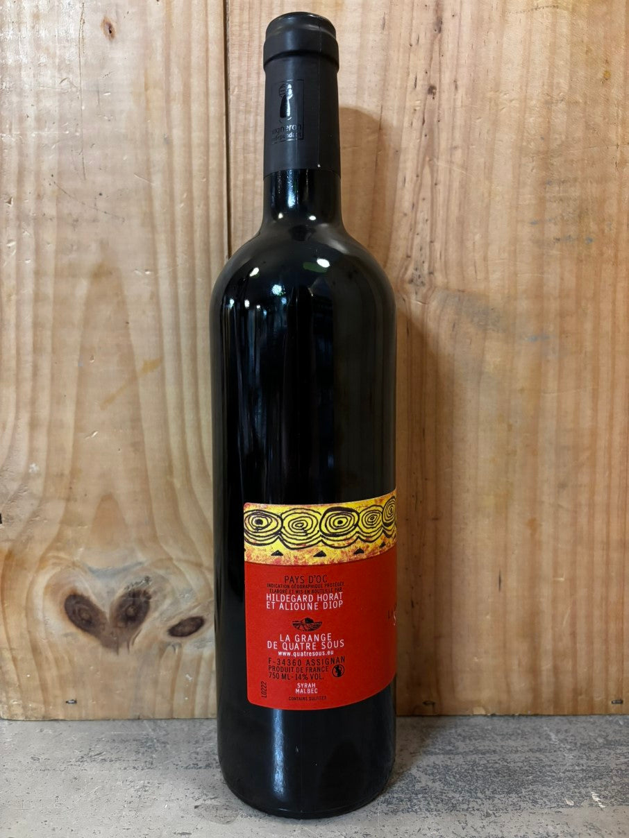 LA GRANGE DE QUATRE SOUS Les Serrottes 2019 IGP Pays d'Oc 75cl Rouge