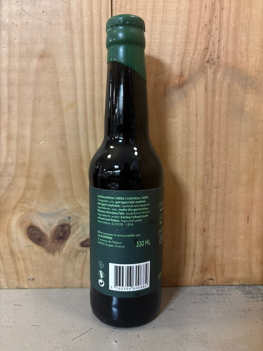 LA SUPERBE Barrika Serie#4 10% Scotch Peated Whisky & Bourbon Blend B.A. Imperial Stout 33cl Sud-Ouest France