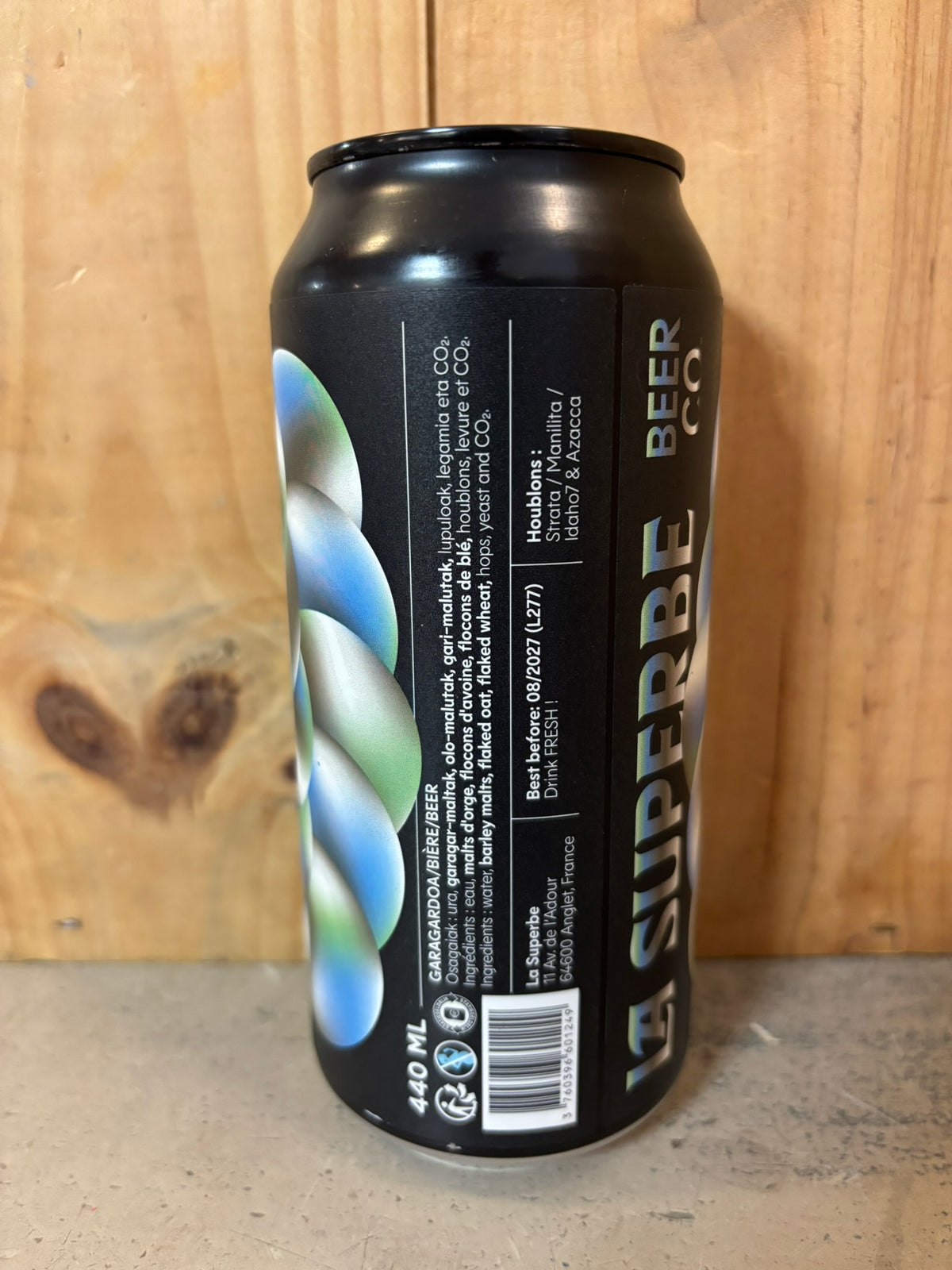 LA SUPERBE Blender 6° NEIPA 44cl Sud-Ouest France