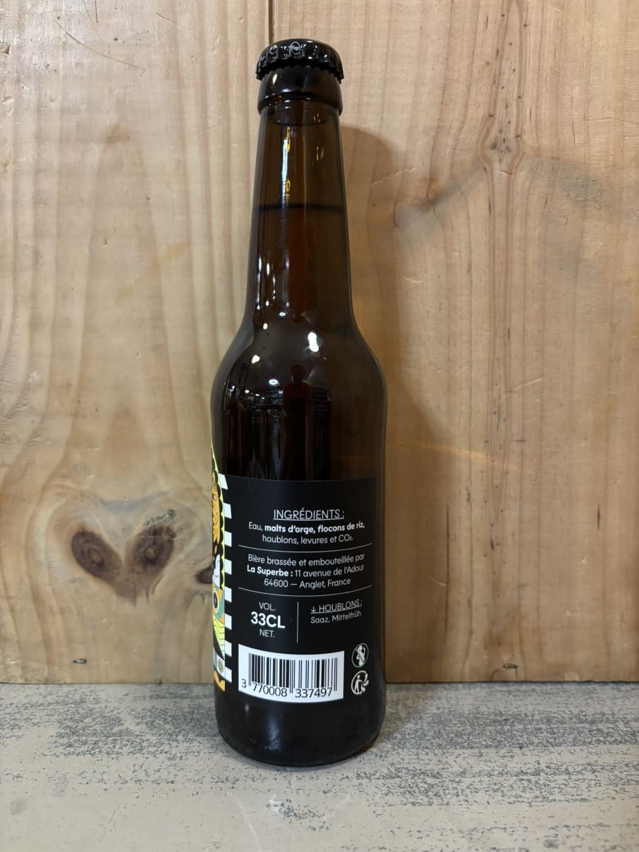 LA SUPERBE Blitz 4,9° Lager 33cl Sud-Ouest France