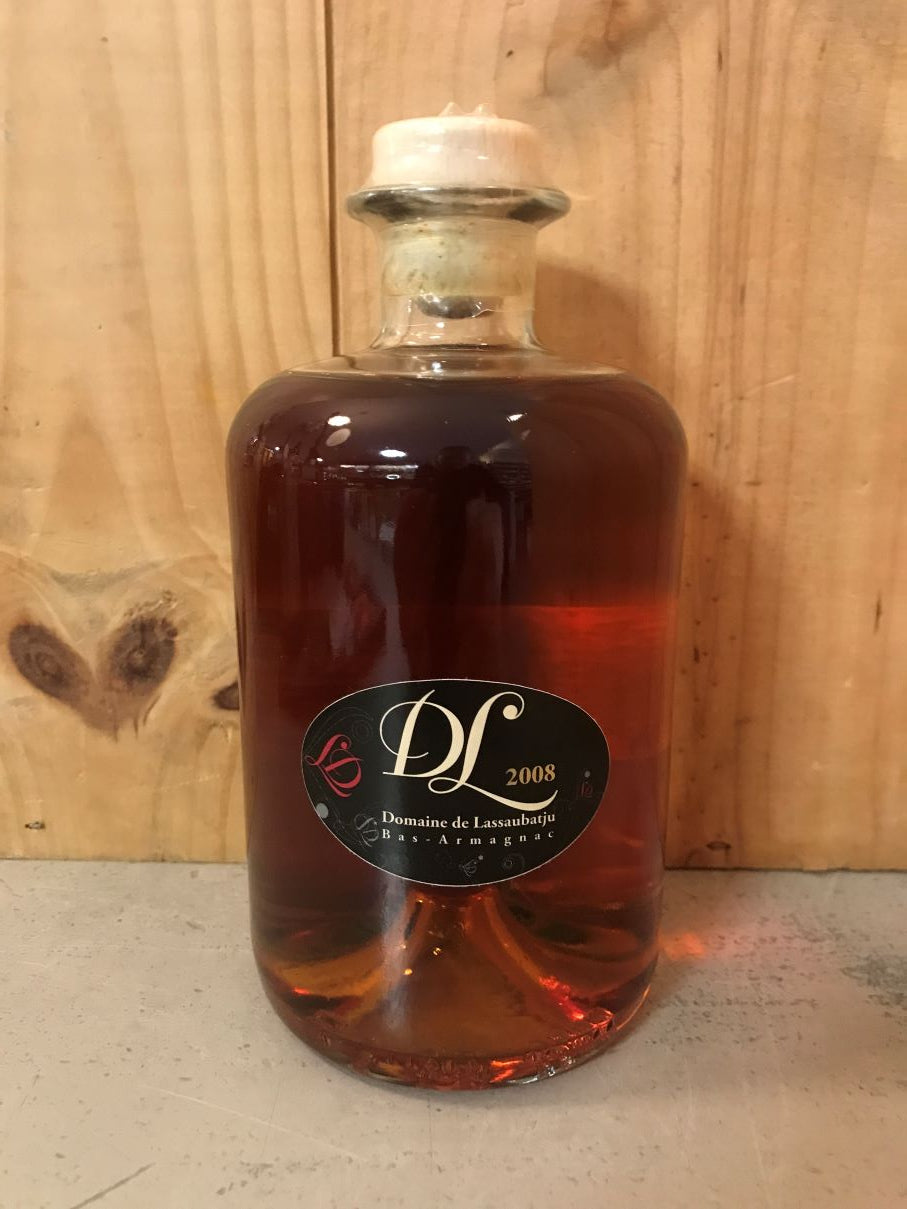 LASSAUBATJU Millésimé 2008 45° Bas Armagnac 50cl