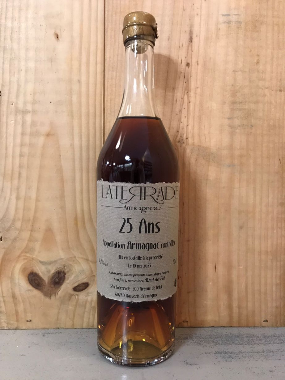 LATERRADE 25ans Brut de Fût 42° Armagnac 70cl