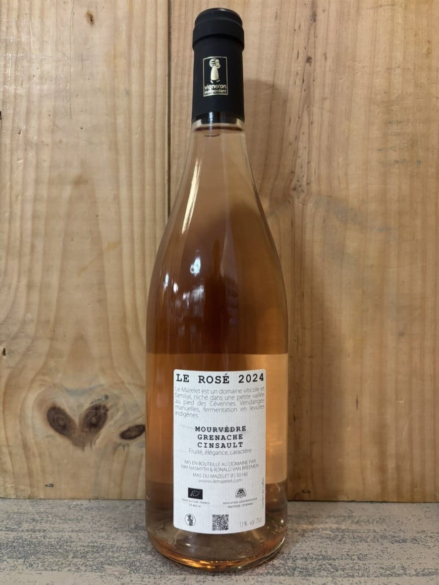 LE MAZELET Le Rosé 2024 IGP Cévennes 75cl Rosé
