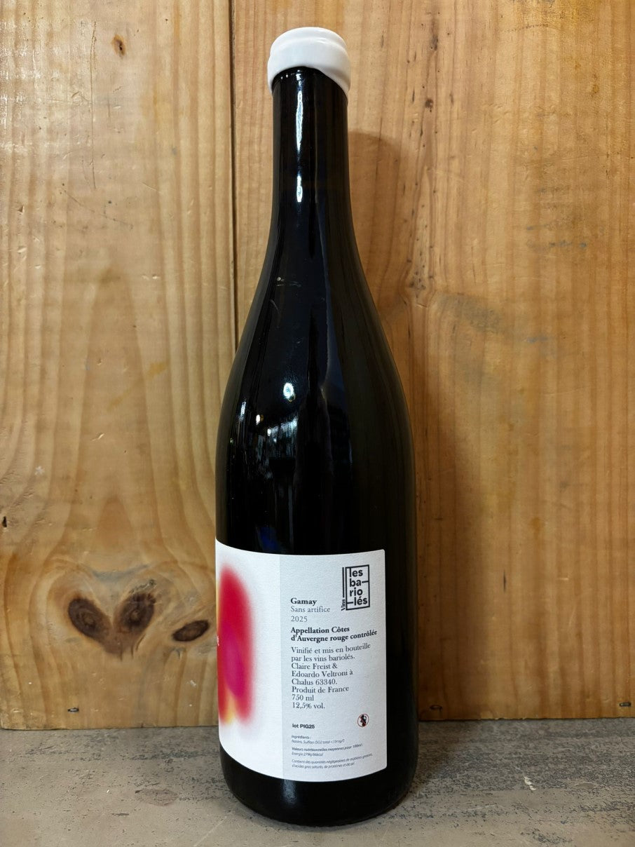 LES BARIOLES La Pigné 2025 VdF (Auvergne) 75cl Rouge