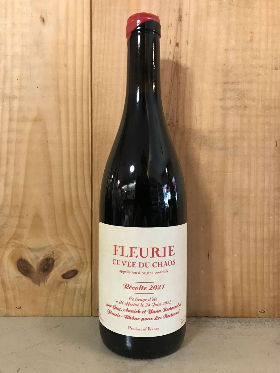 LES BERTRAND Chaos 2021 Fleurie 75cl Rouge
