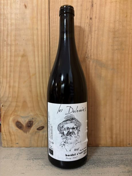 LES DOLOMIES "Bordel C'est Bon" Trousseau 2023 Vin de France (Jura) 75cl Rouge