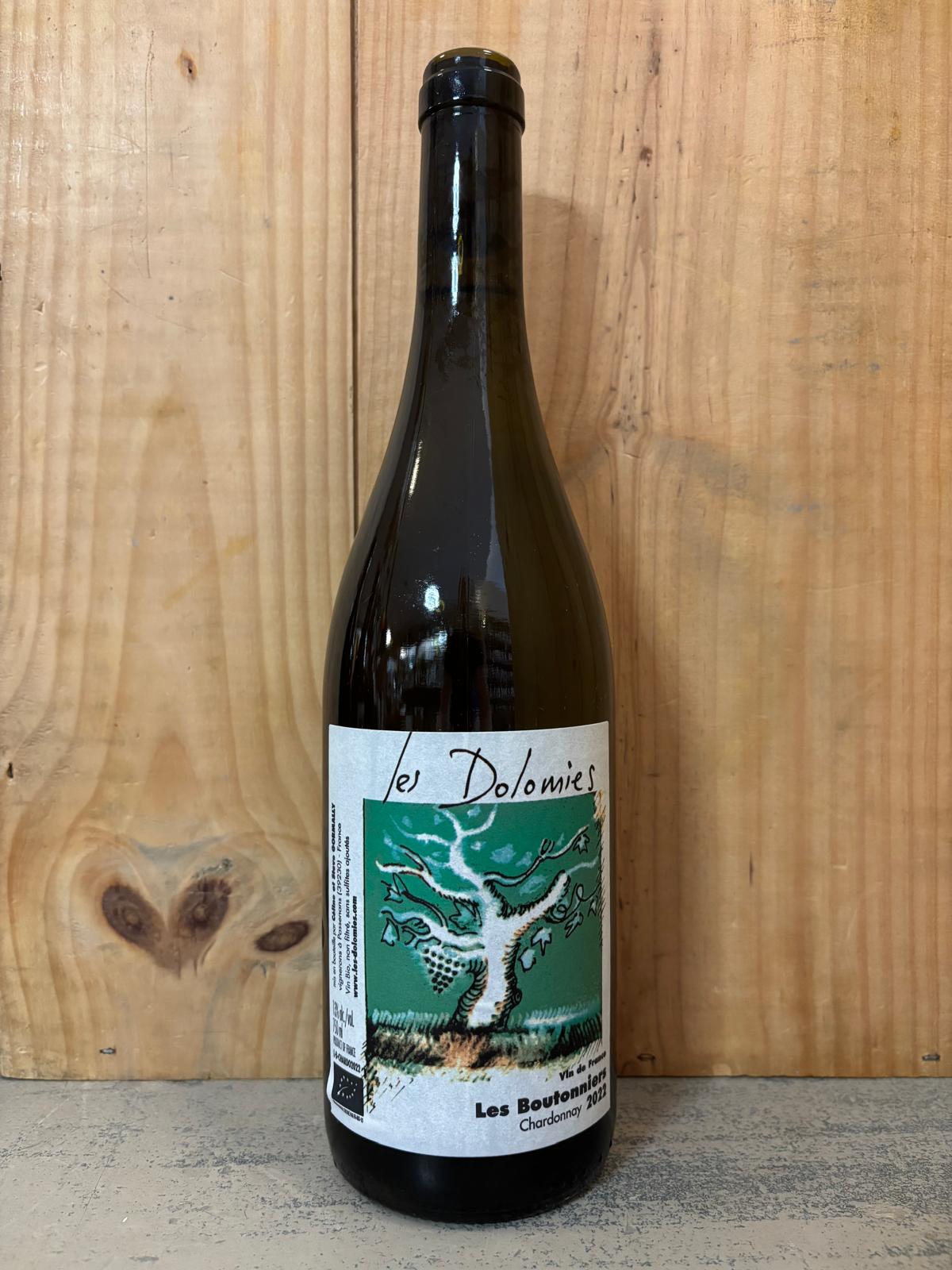 LES DOLOMIES Les Boutonniers Chardonnay 2022 Vin de France (Jura) 75cl Blanc